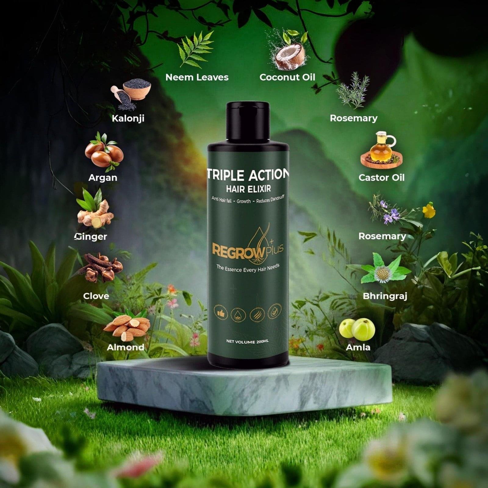 Triple Action Hair Elixir - Image 4