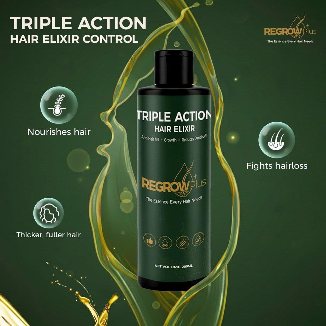 Triple Action Hair Elixir - Image 2